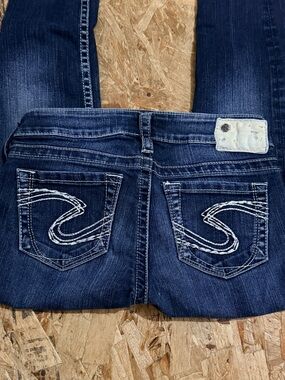 Silver Jeans Co Camden Slim Jeans Women W26 L31 Dark Wash Stretch